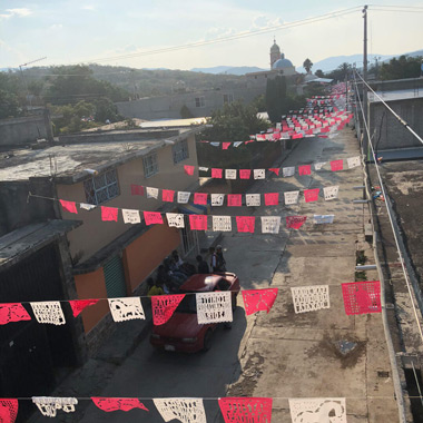 Tony Batts Mexico rooftop view