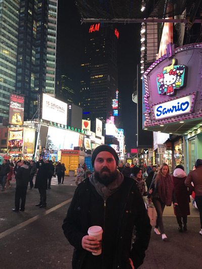 Tony Batts New York Time Square